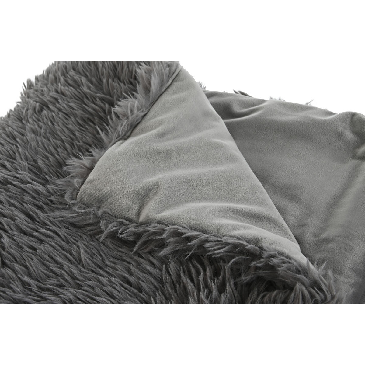 Deken Home ESPRIT Grijs 130 x 170 cm